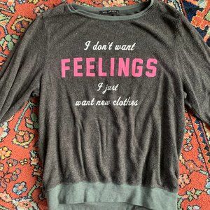 Wildfox Cozy Sweatshirt Sz. Small